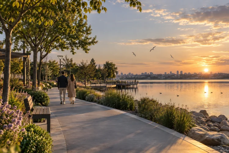 How to Plan a Relaxing Walk Around Küçükçekmece Lakeside